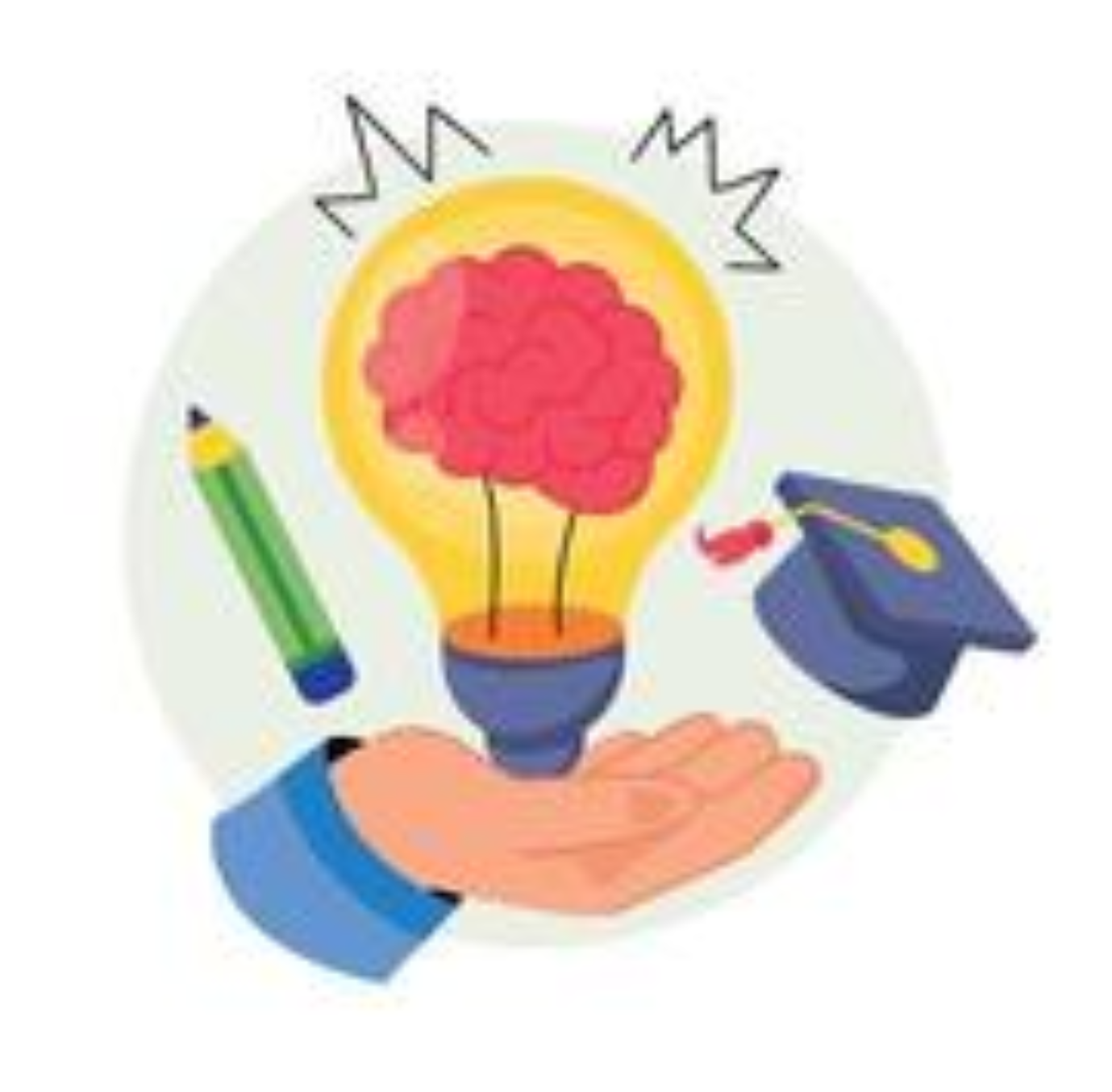 Hands on learning icon